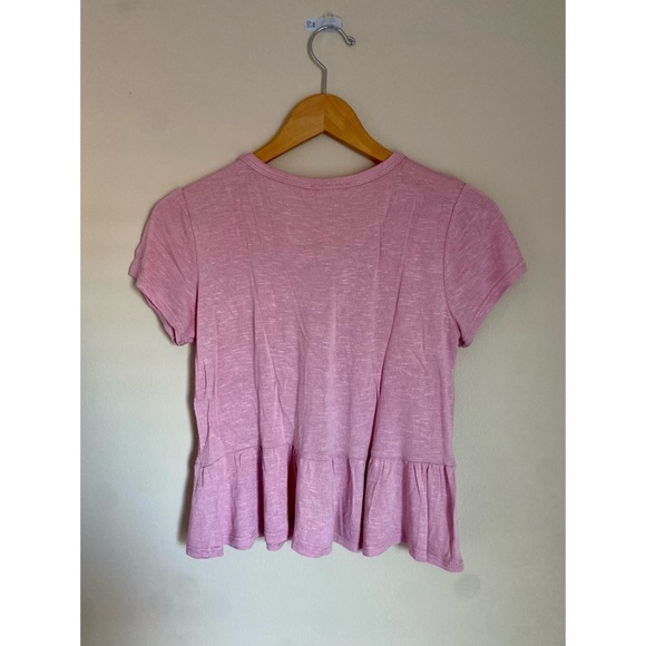 Pink V-Neck Top - Picture 2 of 3